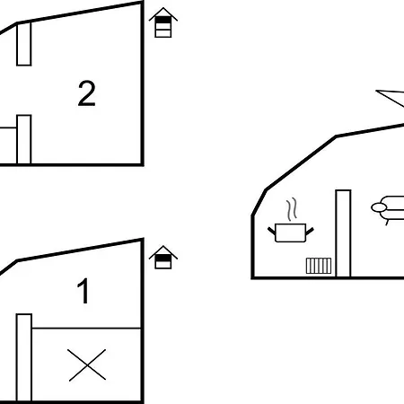 Two-bedroom Holiday In Σπίτι διακοπών *